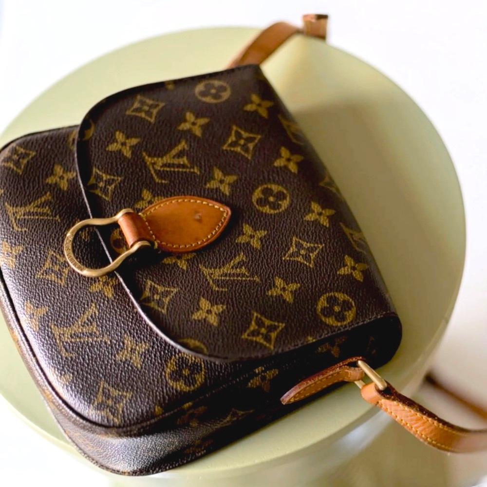Louis Vuitton Authentic Monogram Saint Cloud Bag